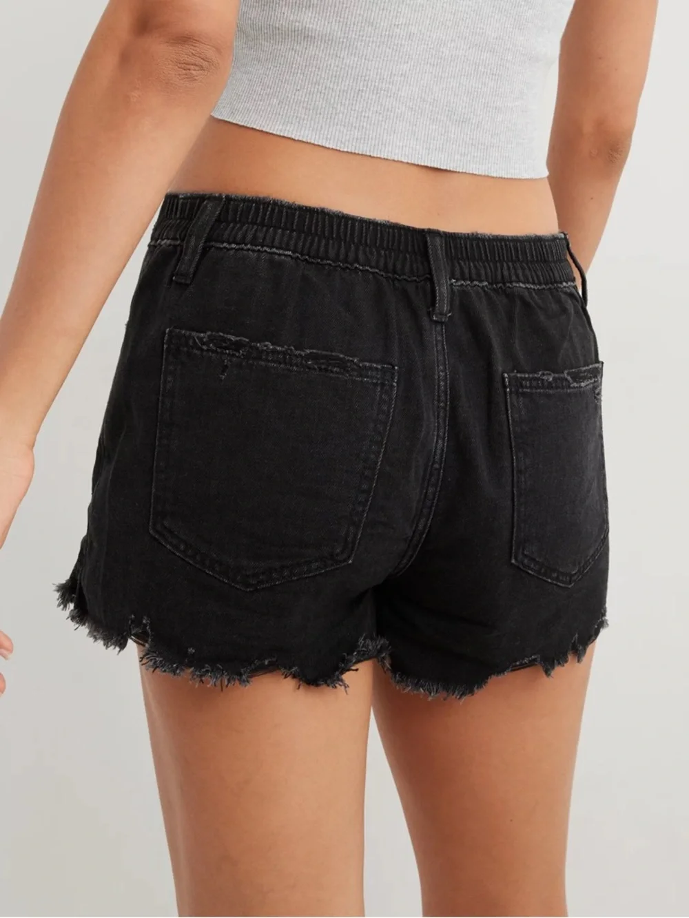 Aerie Daydream Denim Short in Charcoal Ash - M - Picture 2 of 6